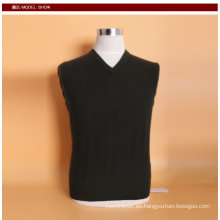 Suéter de manga larga / ropa / ropa / ropa / géneros de punto de Yak Wool / Cashmere V Neck Pullover